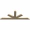 Ekena Millwork Saratoga Rough Sawn Timber Gable Bracket, Douglas Fir, 60"W x 22"H x 2"D x 4"F, 9/12 Pitch GBW060X22X0204SAR00RDF - alternate 5